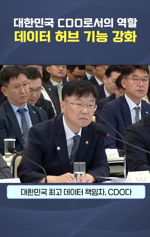 대한민국 CDO로서의 역할 데이터 허브 기능 강화/대한민국 최고 데이터 책임자, CDO다