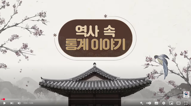 [통계청 X 썬킴] 역사 스토리텔러 썬킴과 함께하는 역사 속 통계 이야기